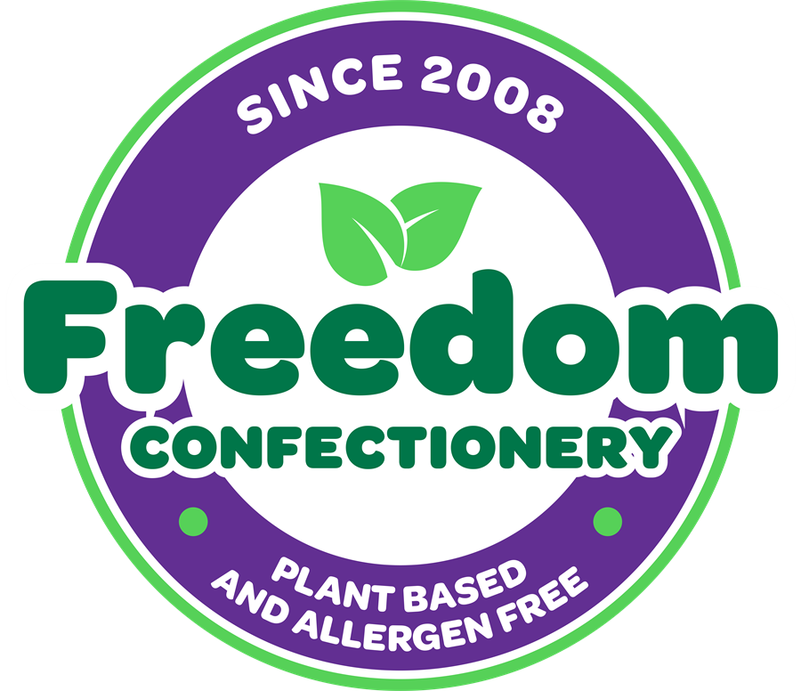 Freedom Confectionery — plant based and allergen free, since 2008